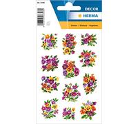 Herma Autocollants DECOR 'Violettes' – pailleté