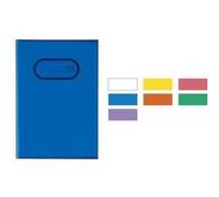 HERMA - Lot de 25 - Protège-cahier format A4, en PP, rouge translucide, G