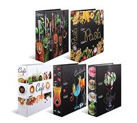 Assortiment de classeurs à motifs 'Flavors'