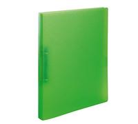 HERMA Lot de 60 classeurs A4 en plastique fin à 2 anneaux de 25 mm de large avec pochette pour enfants, garçons et filles Vert clair translucide