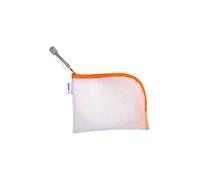 Pochette à fermeture à zip 'Mesh Bags', A6, orange