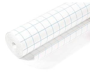 HERMA Rouleau de film adhésif de protection pour livre (2 m x 40 cm, autocollant, brillant) transparent