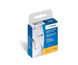 Herma Rouleau d'œillets de renfort autocollants Lot de 500 Blanc