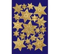 Herma sticker de noel couleur or en relief 3929 or G