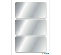 Herma Sticker De Noël, Rectangulaire, 34 X 67 Mm, Argent