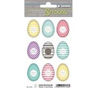 Herma Sticker de Pâques TREND – set d'œufs colorés