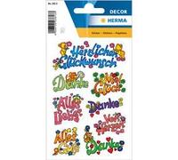HERMA Sticker DECOR 'voeux de bonheur' G