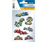 Herma Sticker décor 3317 - Lot de 21 autocollants Voitures de course (Formule 1)