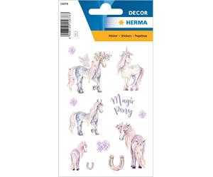HERMA Sticker Magic Pony bunt 2 Blatt