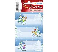 Herma Stickers de Noël Motif paysage d'hiver