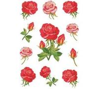 Herma stickers decor roses 3 feuilles 85 x 120 mm de 11 3581 G