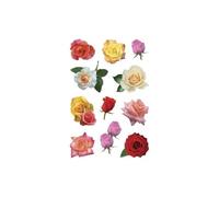 Sticker DECOR 'Boutons de rose multicolores'