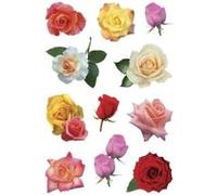 Herma stickers decor roses sans tiges 3 feuilles 85 x120 mm de 11 3308 G