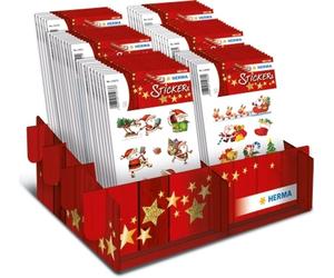 HERMA Weihnachts-Sticker DECOR "Nikolaus & Co.", Display