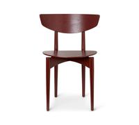 Ferm Living Chaise Herman red brown. pieds en frêne rouge-marron