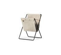 ferm LIVING Porte-revues Herman 33 x 51 x 31 cm Noir