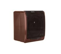 HERMES Prise simple avec/u marron avec rabat transparent 2P+Z IP44 0321-05 mask5901130483051