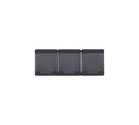 Hermes Prise hermétique triple avec/u 16A IP44 anthracite GNT 0323-07 mask5902431697734