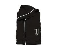 hermet Juventus, Peignoir en microspugnon, unisexe, pour adulte, Noir, XXL
