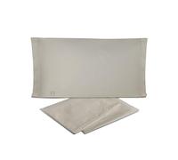 hermet Laura Biagiotti Parure de lit Double en Percale 100% Coton, Parure de lit 4 pièces, Drap Housse + Drap Housse + 2 taies d'oreiller