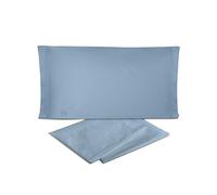 hermet Laura Biagiotti Parure de lit Double en Percale 100% Coton, Parure de lit 4 pièces, Drap Housse + Drap Housse + 2 taies d'oreiller