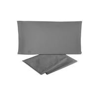 hermet Laura Biagiotti Parure de lit Double en Percale 100% Coton, Parure de lit 4 pièces, Drap Housse + Drap Housse + 2 taies d'oreiller