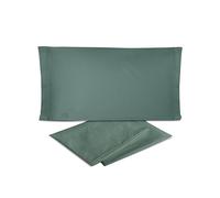 hermet Laura Biagiotti Parure de lit Double en Percale 100% Coton, Parure de lit 4 pièces, Drap Housse + Drap Housse + 2 taies d'oreiller