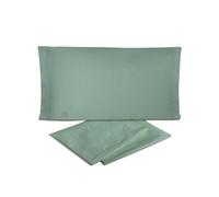 hermet Laura Biagiotti Parure de lit Double en Percale 100% Coton, Parure de lit 4 pièces, Drap Housse + Drap Housse + 2 taies d'oreiller