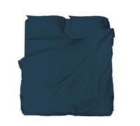 hermet Parure de lit Double en Microfibre, Avio, Parure de lit, Drap Plat, Drap Plat, Paire de taies d'oreiller, Winner