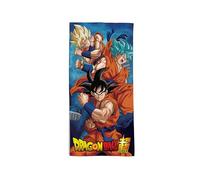 hermet, Serviette de Plage Dragon Ball, 70 x 140 cm, Serviette de Plage ou Piscine, 100% Coton Doux, Pratique et léger