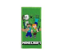 hermet, Serviette de Plage Minecraft, 70 x 140 cm, Serviette de Plage ou Piscine, 100% Coton Doux, Pratique et léger