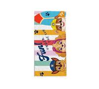 hermet, Serviette de Plage Patrouille 70 x 140 cm, Serviette de Plage ou Piscine, 100% Coton Doux, Pratique et léger