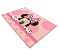 hermet Tapis avec antidérapant Minnie pour Chambre d'enfant, Impression numérique, Dimensions 80 x 120 cm, pesonnages Disney Marvel