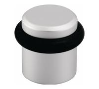 Hermeta Hermeta Butoir de sol 4735 Diamètre 41 mm Hauteur 36 mm avec fixation par cheville, aluminium anodisé argenté mat Quantité:1