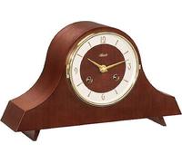 Hermle Horloge de bureau en noyer, sonnerie des demi-heures sur 8 jours