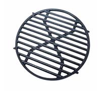 HeRo24 Grille en fonte d'environ 30 cm - Extension pour grilles de barbecue avec trou - Idéal pour le barbecue à steak