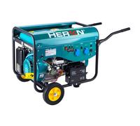 HERON 8896318 Générateur d'essence et de gaz (GPL/NG) 13 CV/5,5 kW, démarrage électrique