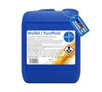 HERRLAN® Huile de paraffine blanche 10 litre (Ph. Euro.) Huile de paraffine hautement raffinée, neutre, incolore, fine et inodore | Qualité HERRLAN | Fabriqué en Allemagne