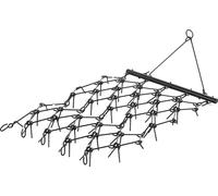 Herse traînée SucceBuy, 1707 x 1219 mm, herse de prairie à 80 dents acérées, compatible avec les tracteurs ATV et UTV, idéale pour la préparation du sol, les semis, le nivellement des terrains et l'en