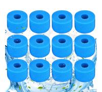 Herspany Filtres de Piscine en Mousse Filtre 12 Pièces, Éponge Filtrante Type S1, Cartouche Filtrante RéUtilisable, Réutilisables et Lavables, Filtre en Mousse pour Spa