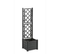 Herstera Garden 10014843 - Pied à fleurs -, 43 x 43 x 142 cm, Anthracite