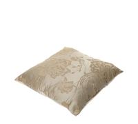 Hervit Coussin Déhoussable Gris Broderie Fleur Argent Jacquard - Coussin Décoratif, Coussin Canapé, Mobilier Maison, Canapé, Salon, Mobilier de chambre à coucher, Mobilier de canapé - 42 x 42 cm