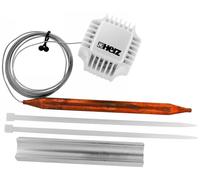 HERZ Tete thermostatique avec sonde de contact capillaire chf au sol 40-70 °C 1742100