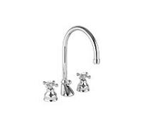 Herzbach Anais mitigeur lavabo 32422000101 chromé , avec garniture de vidage , avec garniture de vidage 3 trous