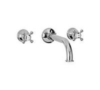 Herzbach Anais ensemble d'assemblage final 32.959000. 2000 .01 pour robinetterie à trois trous pour lavabo à encastrer, chromé