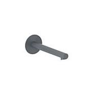 Herzbach Bec mural Siro 30.120200. 2000 .06 rond droit, gris mat