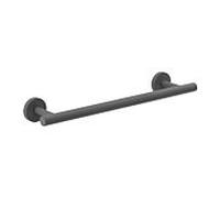 Herzbach Poignée de bain Deep Grey/ porte-serviettes 23.817000. 2000 .06 300mm, montage mural, fixation invisible, gris mat