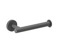 Herzbach Deep Grey porte-rouleau de papier 23.814000.1.06 montage mural, fixation invisible, gris mat