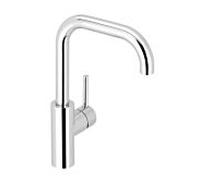 Herzbach Deep mitigeur lavabo 18.203757. 2000 .01 chromé , 240 mm, raccord à encastrer
