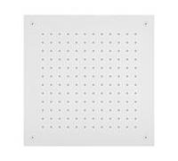 Herzbach Deep White douche de tête 23.638000.2.07 380 mm, pour montage au plafond, gris mat